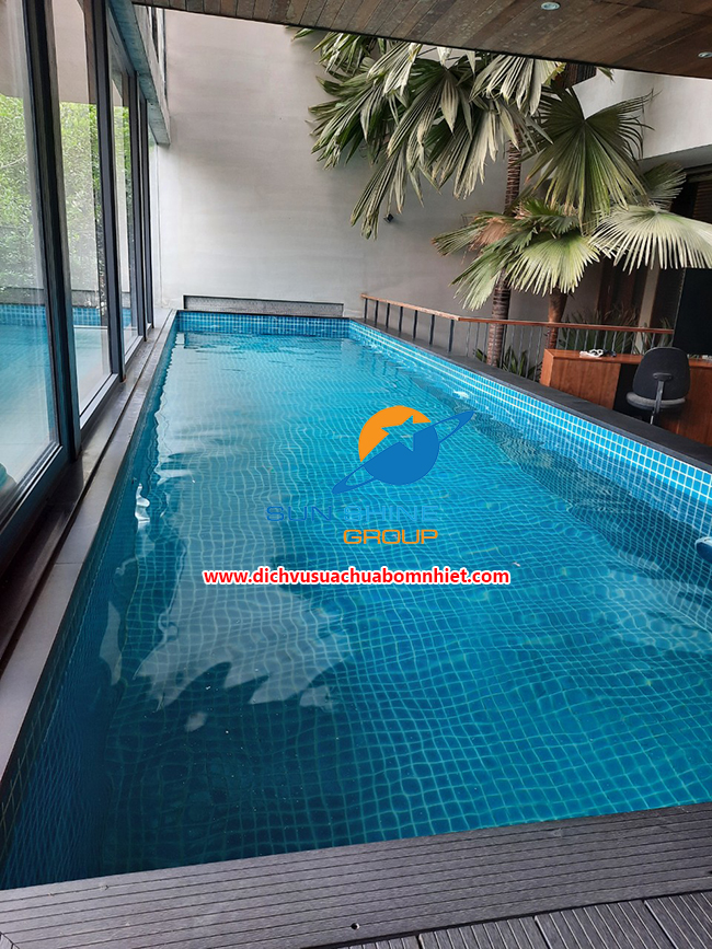 Công trình lắp đặt bơm nhiệt hồ bơi ATLANTIC 3HP Công trình lắp đặt bơm nhiệt hồ bơi ATLANTIC 3HP