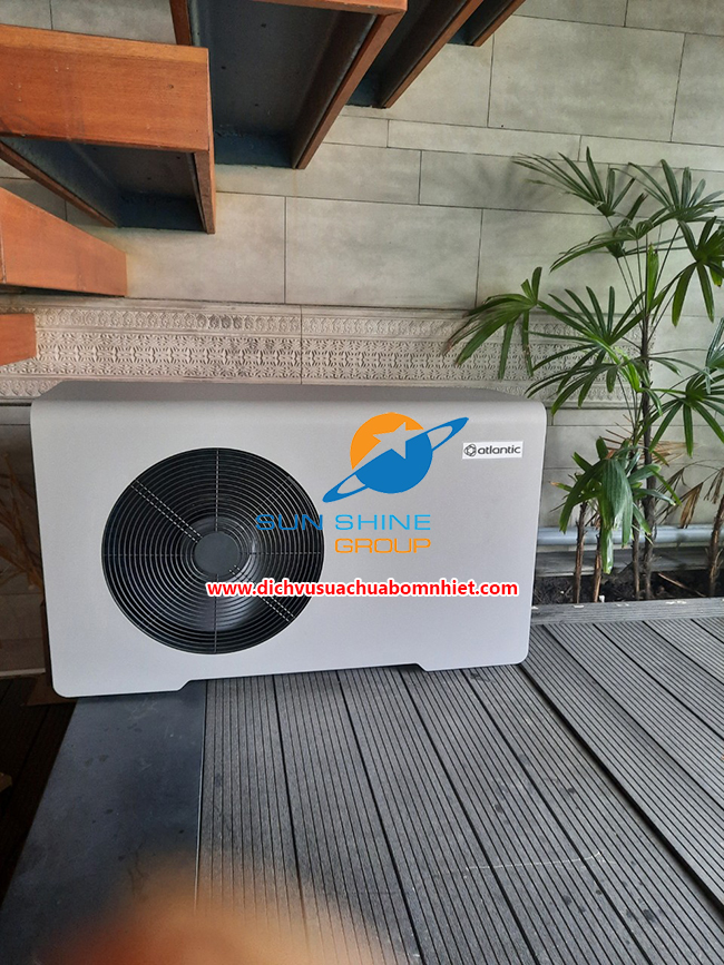 Công trình lắp đặt bơm nhiệt hồ bơi ATLANTIC 3HP Công trình lắp đặt bơm nhiệt hồ bơi ATLANTIC 3HP