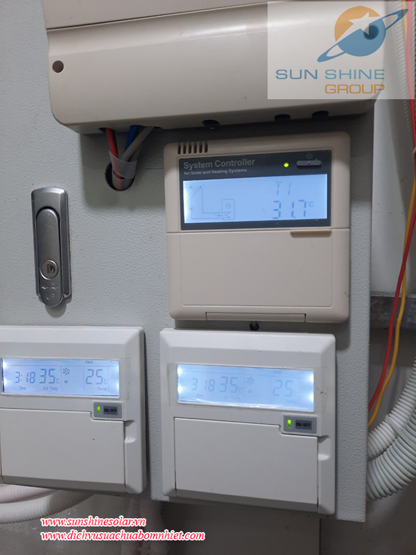 Lắp đặt hệ bơm nhiệt hồ bơi và dàn nước nóng công nghiệp gia nhiệt cho hồ bơi tại Đà Lạt